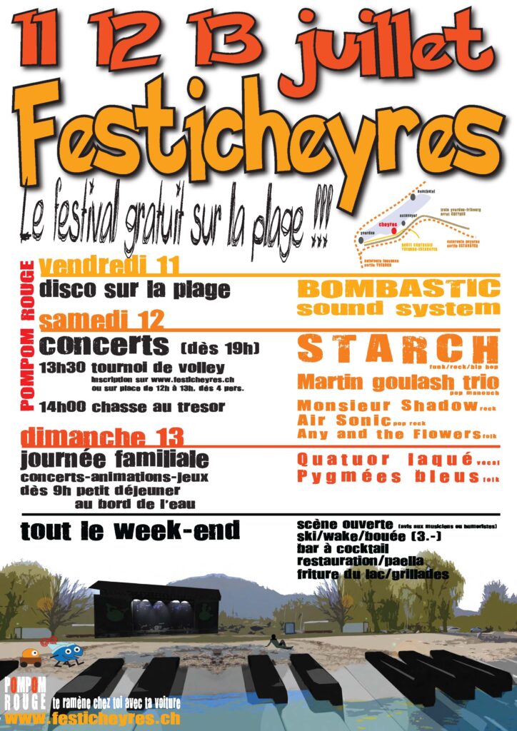 Affiche Festi'Cheyres 2008