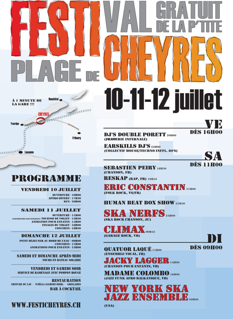 Affiche Festi'Cheyres 2009